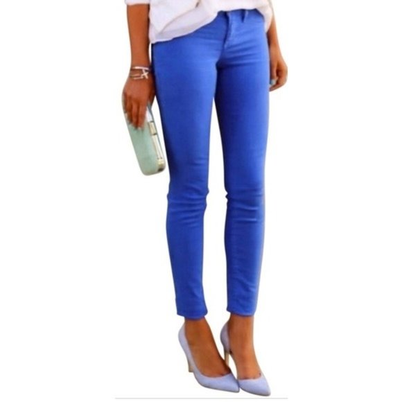 J. Crew Denim - J. Crew Matchstick Straight Leg Blue Jeans Womens